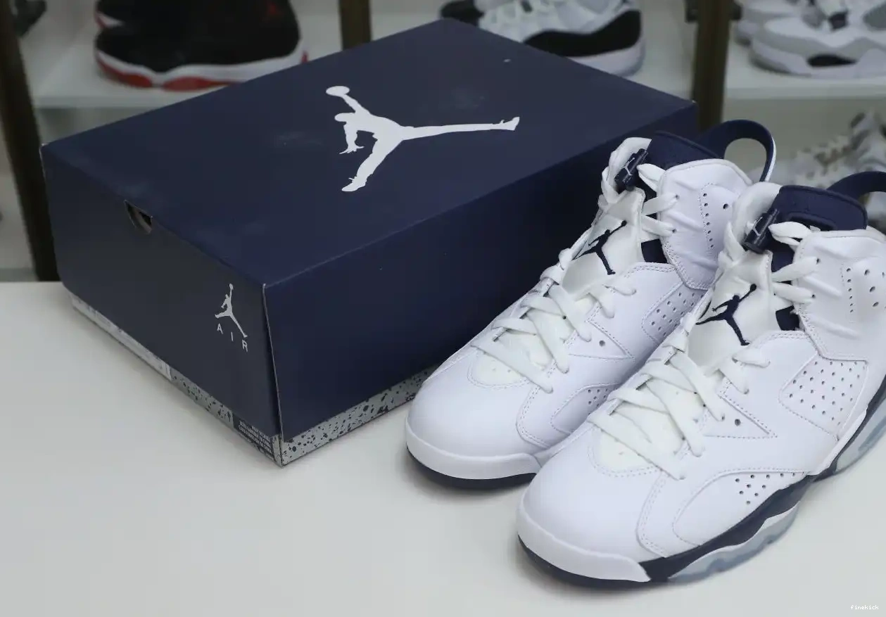 JORDAN NAVY MIDNIGHT 6 AIR 0518